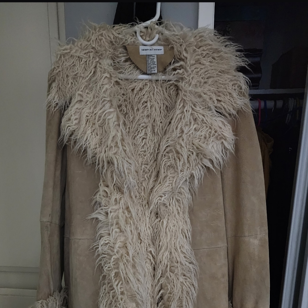 Vintage Suede Penny Lane Coat